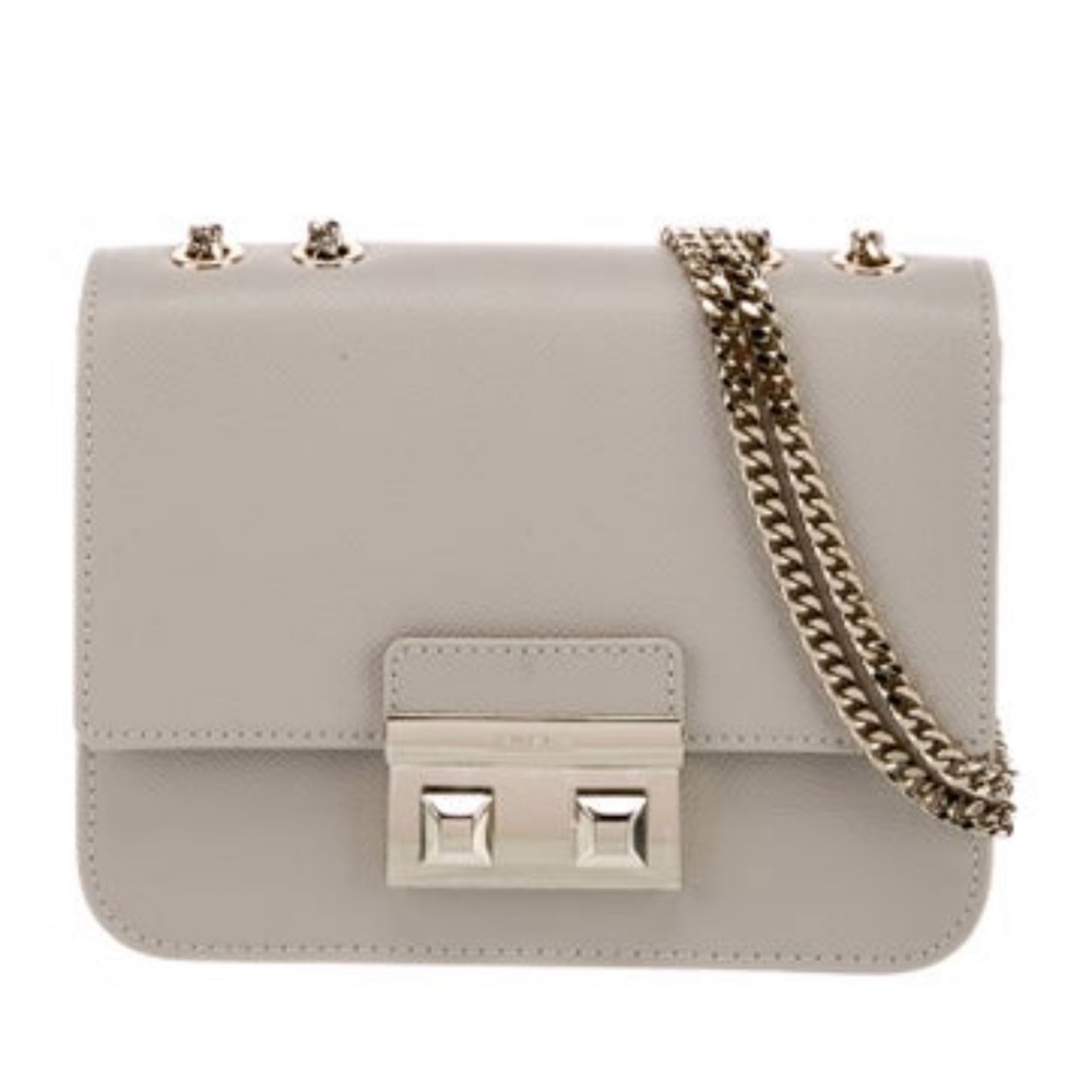 Furla Leather Chain Link Shoulder Bag w/Tags